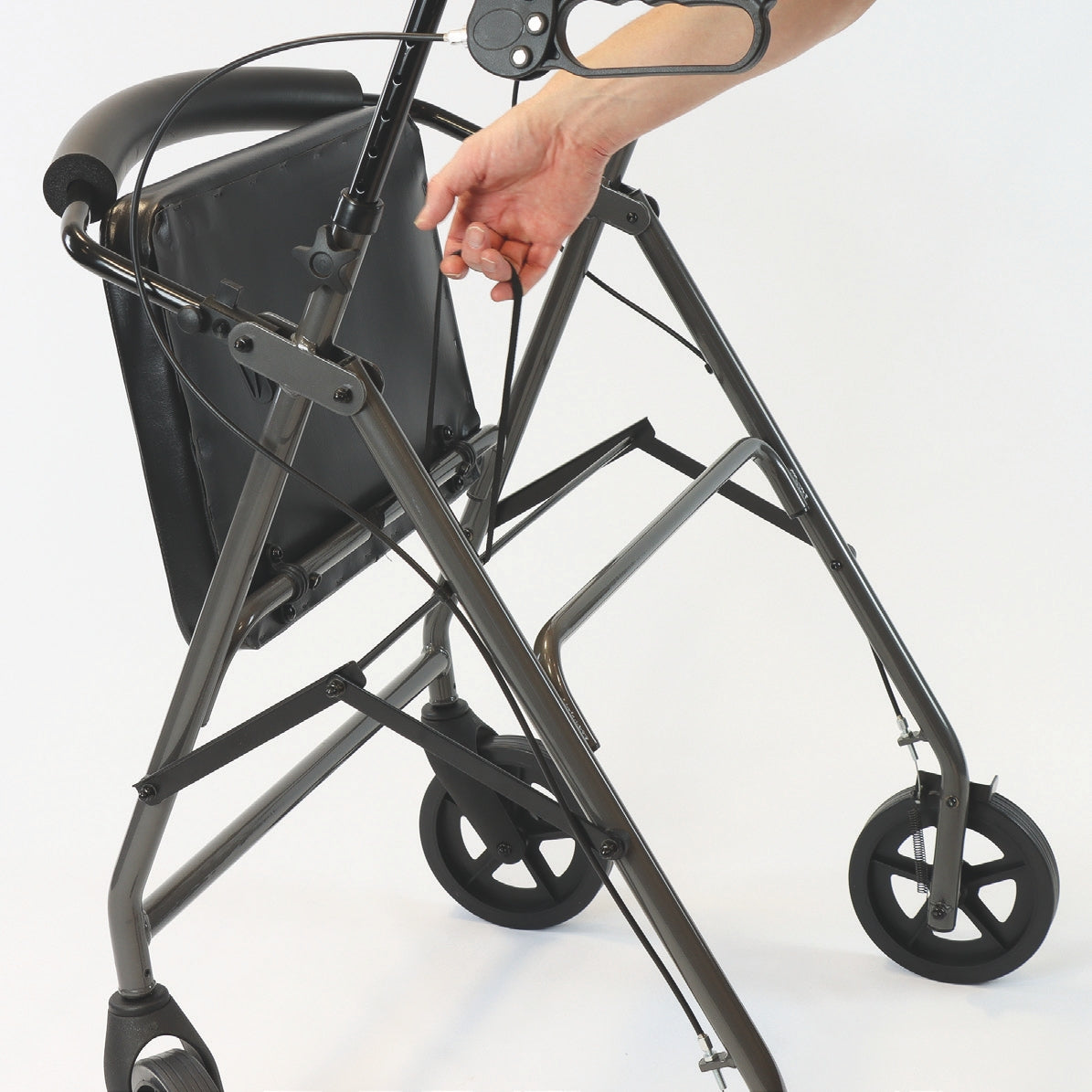 NRS Healthcare Bariatric 4 Wheel Aluminium Rollator