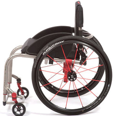 TiLite ZRA Adjustable Titanium Rigid Wheelchair