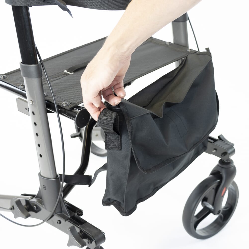 NRS Healthcare 4 Wheel Triple Fold Aluminium Rollator