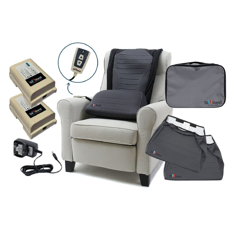 NRS Healthcare Sit n Stand Portable Rising Seat Classic Bundle