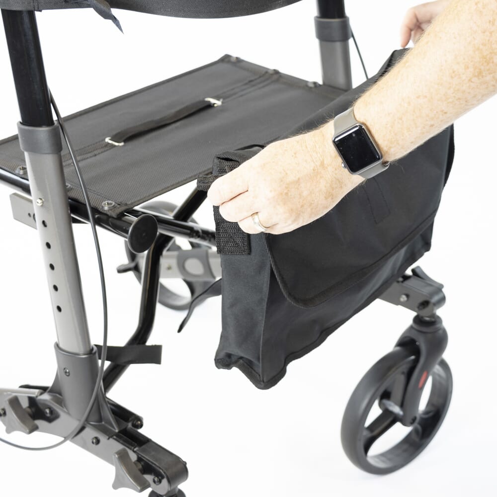 NRS Healthcare 4 Wheel Triple Fold Aluminium Rollator