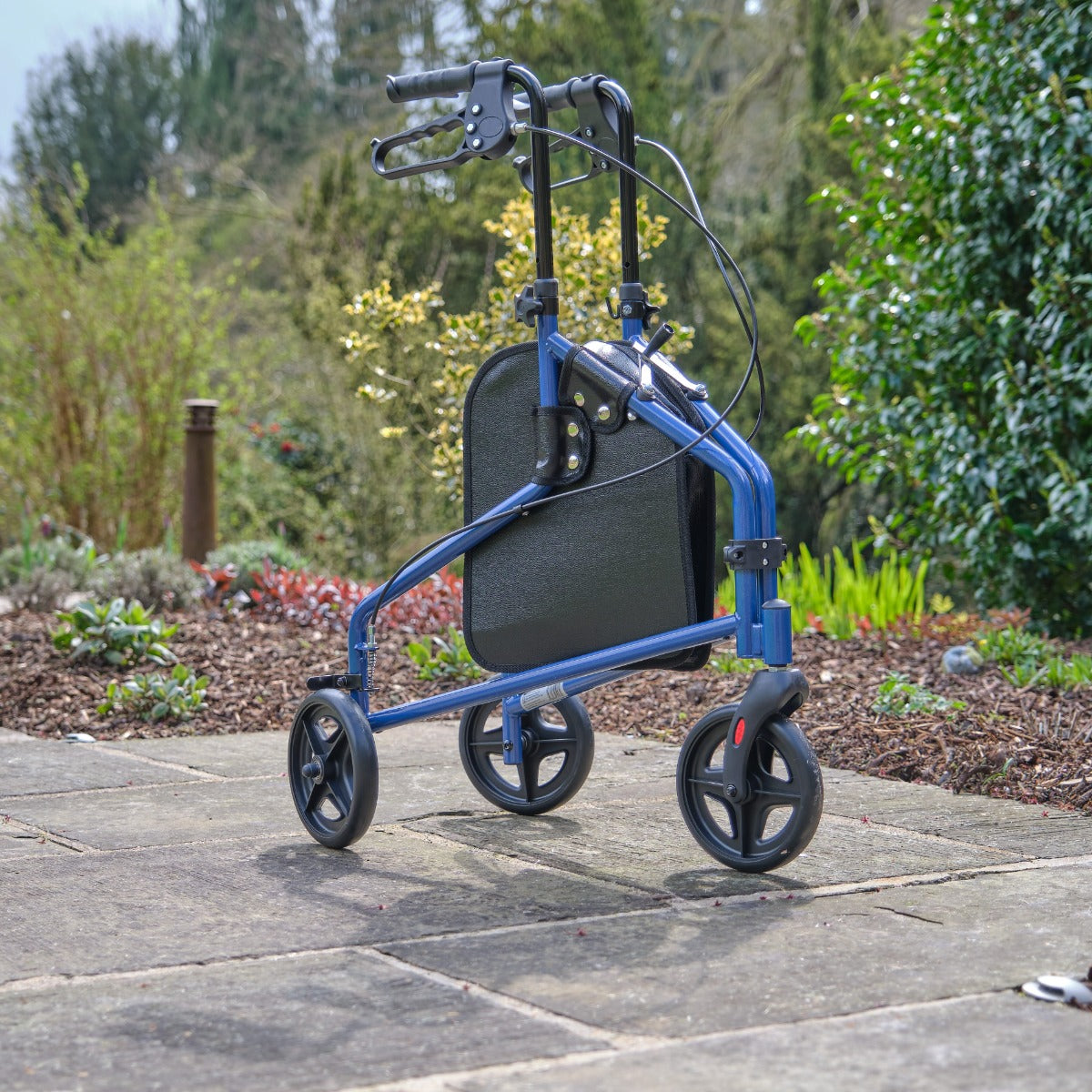 NRS Healthcare 3 Wheel Steel Rollator