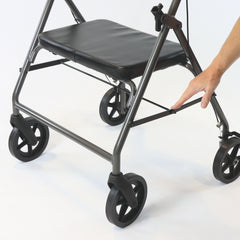 NRS Healthcare Bariatric 4 Wheel Aluminium Rollator