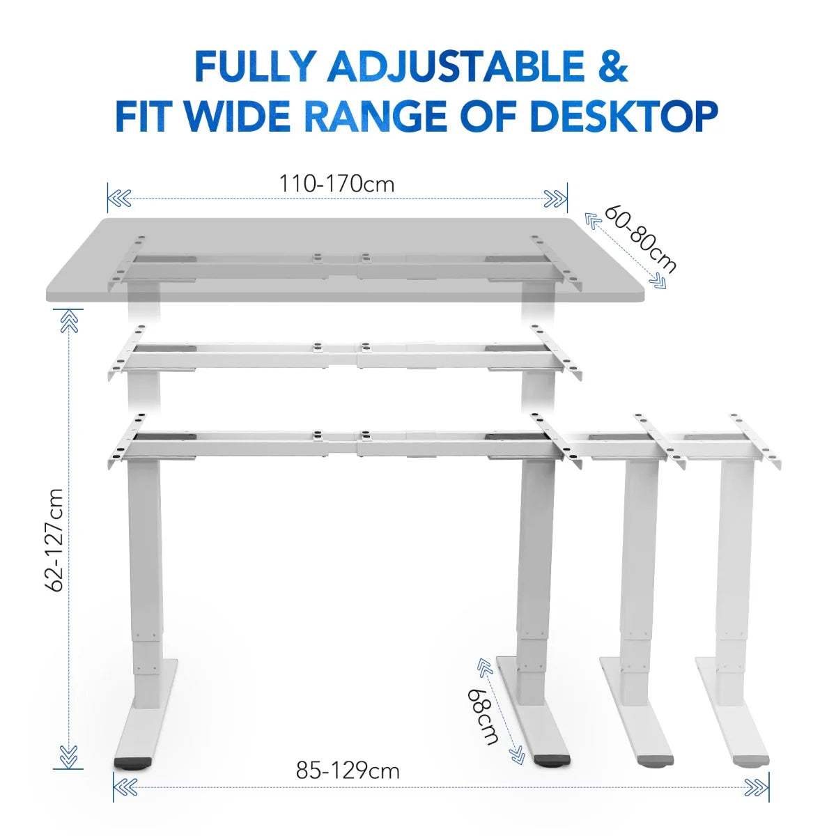 A measurement guide for the frame