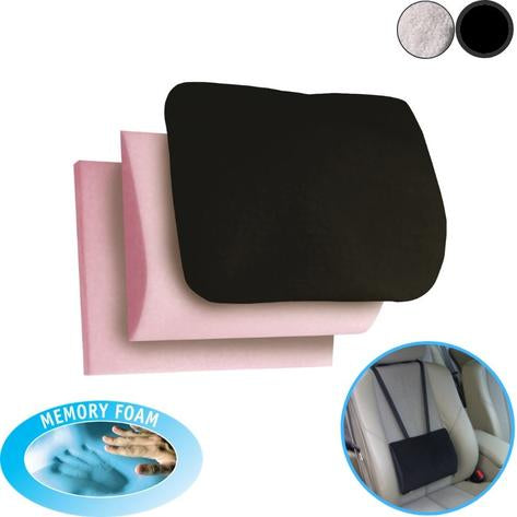 Duo Car Back Support Cushion - Memory Foam