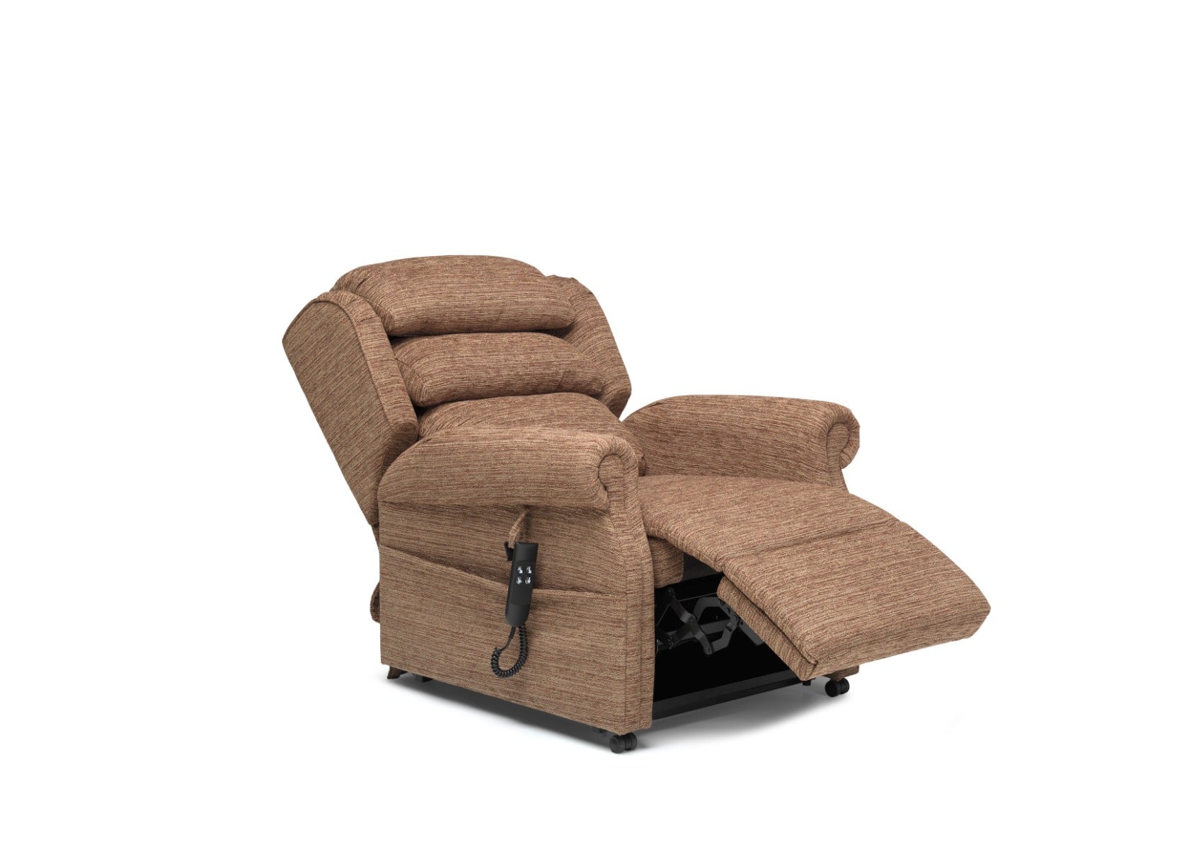 Repose Olympia Riser Recliner Chair - Coffee