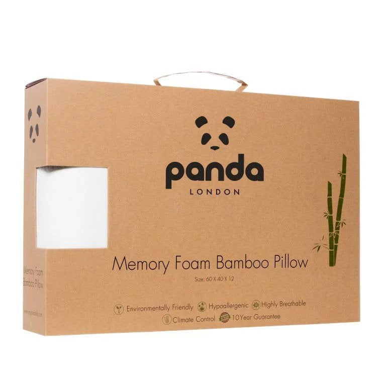 Panda Luxury Memory Foam Bamboo Pillow