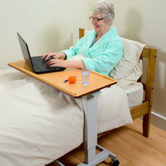 NRS Healthcare Easylift Overbed / Chair Table