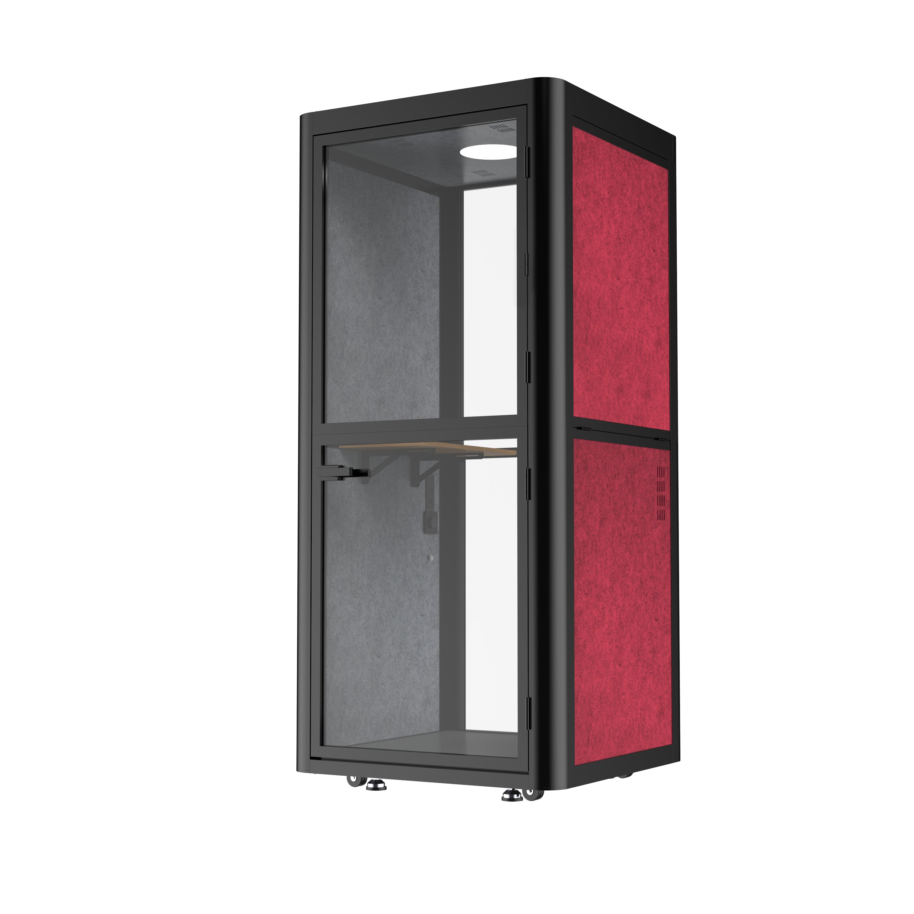 1-Person Acoustic Pod Phone Booth - Easy & Fast Installation