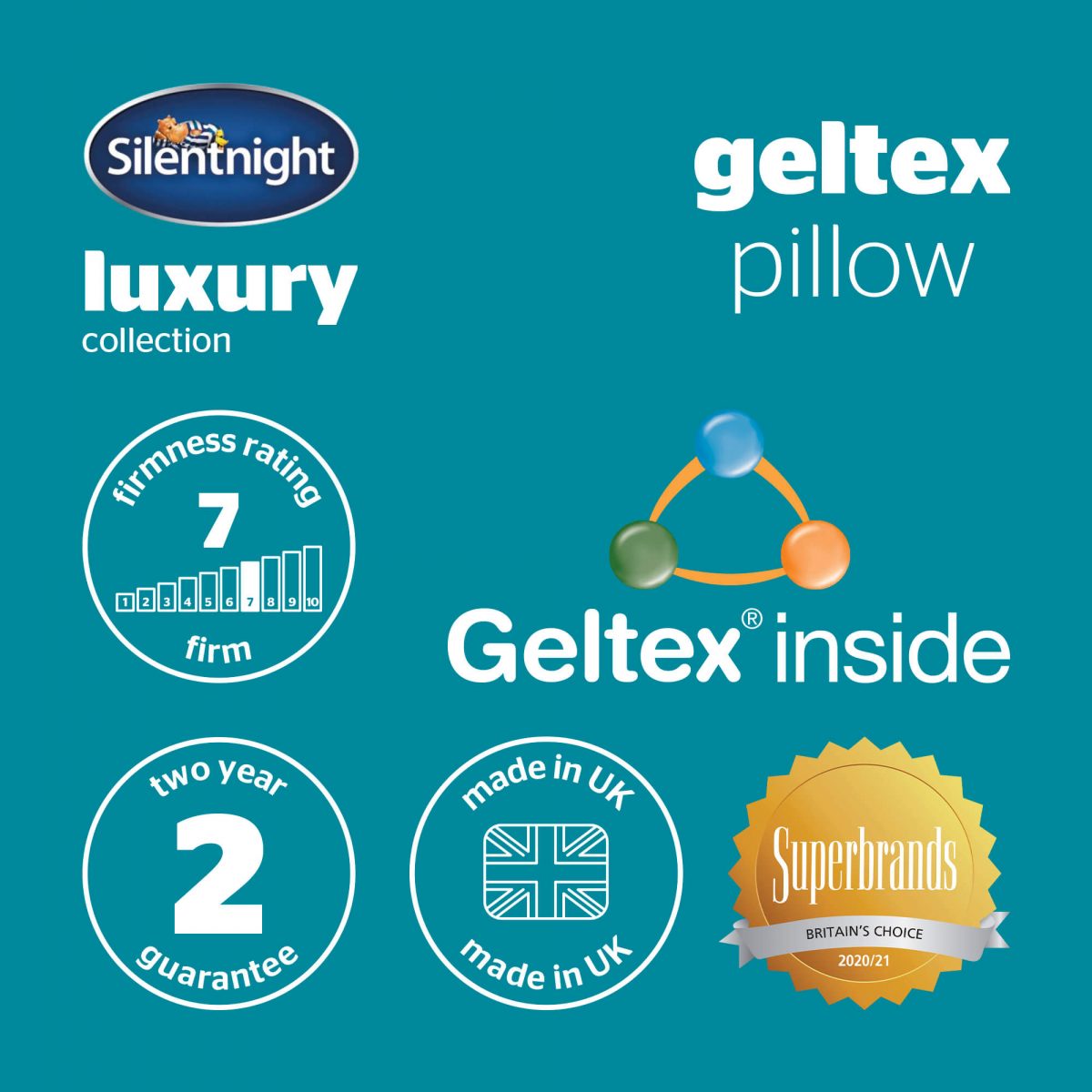 Silentnight Geltex Pillow