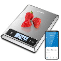 RENPHO Smart Nutrition Scale - BLE - Grey (up to 11lb)